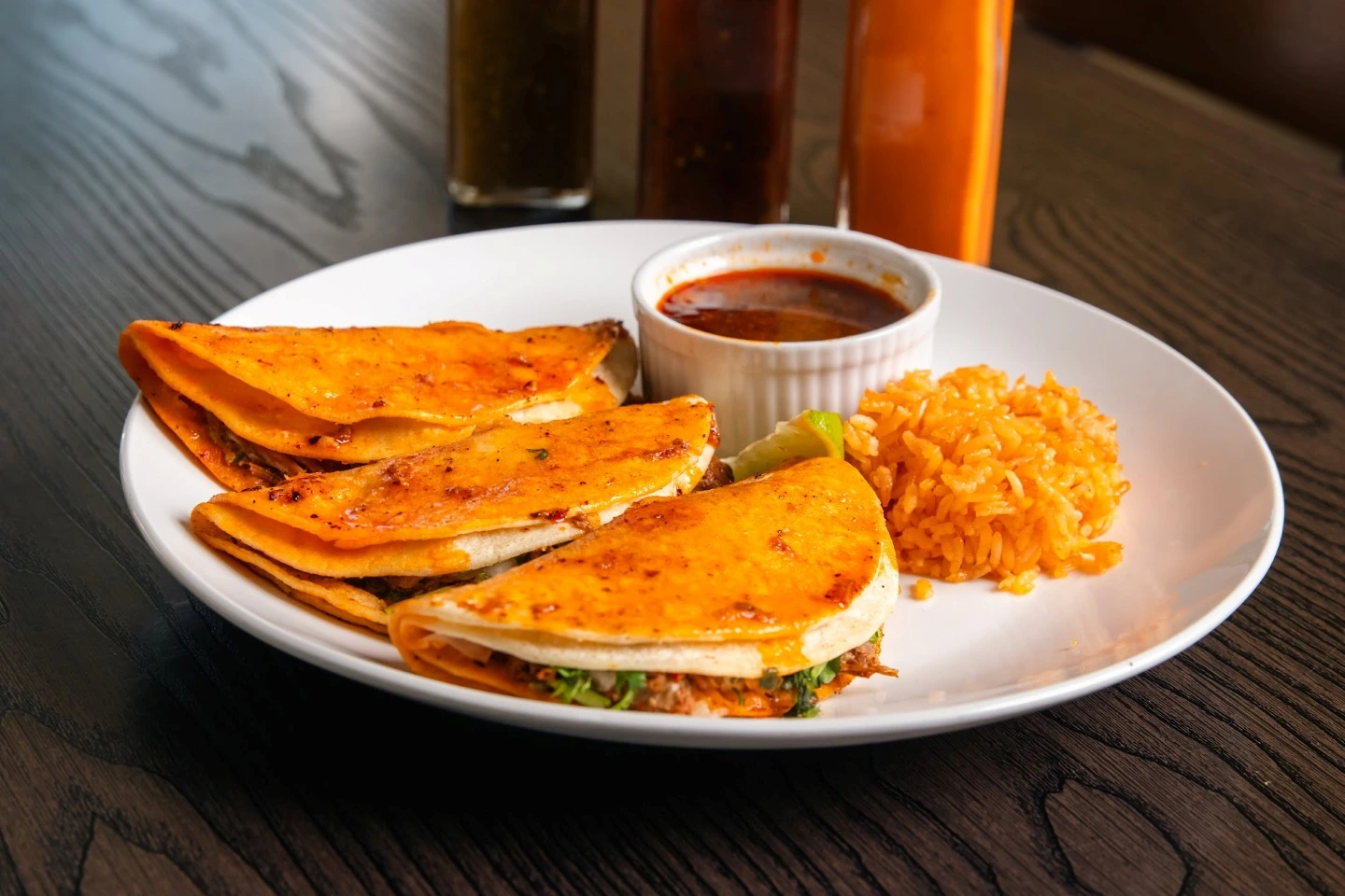 Authentic tacos al pastor at El Taco Loco Downtown Edmonton